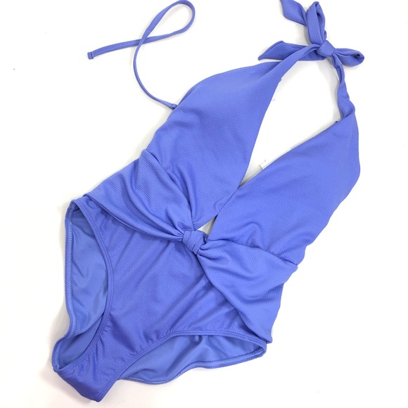cyn & Luca Other - Cyn Luca lavender keyhole one piece swimsuit Large